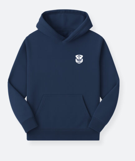 High - Hoodie Navy Kids