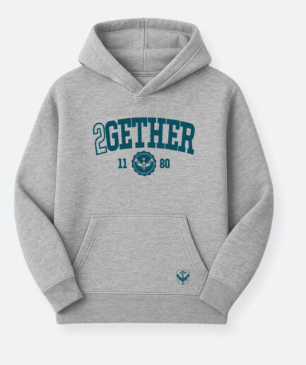 Kois - Hoodie Gris Chiné Kids