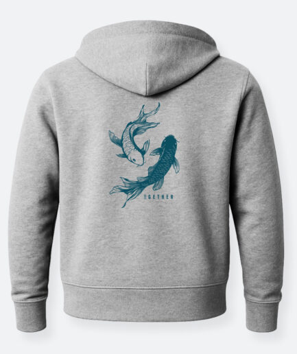 Kois- Hoodie Gris Chiné