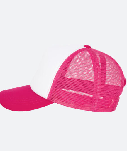 Logo - Casquette Fushia et Blanc Adultes
