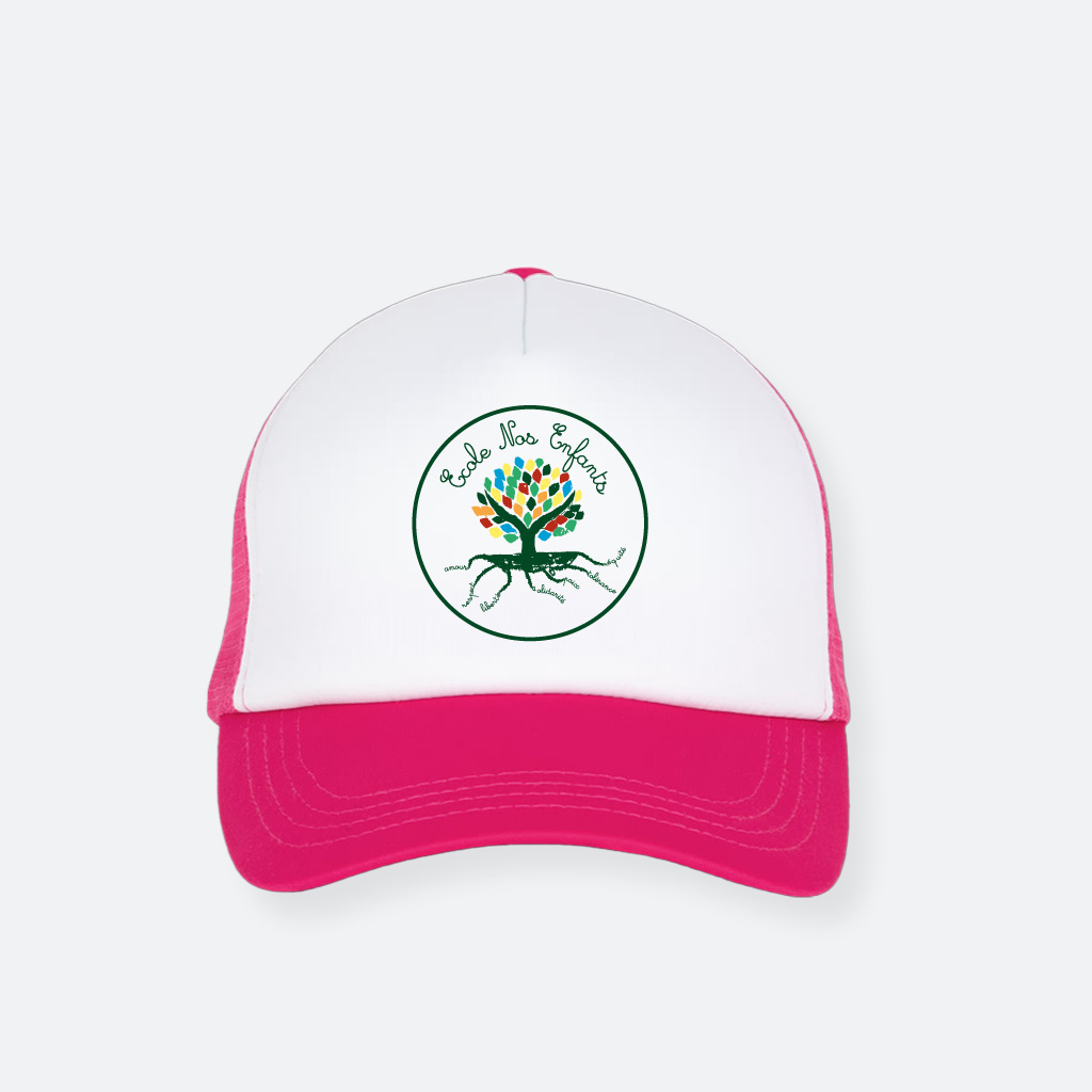 Casquette-LOGO-Fushia-Front
