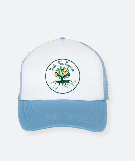 Logo - Casquette Sky Blue et Blanc Adultes