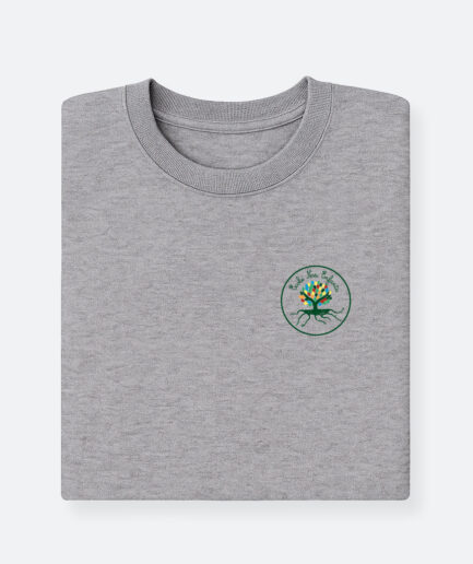 Logo - Sweat Gris Chiné Adultes