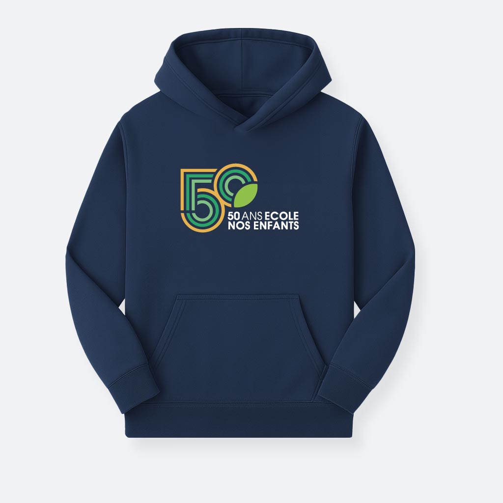 Hoodie-50ans-Navy-kids-Front