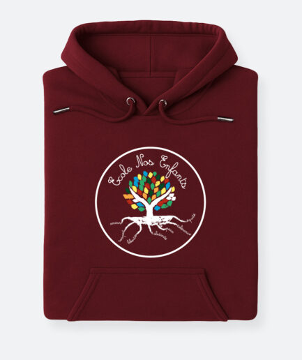 Logo - Hoodie Bordeaux Adultes