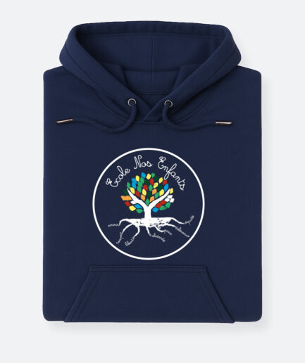 Logo - Hoodie Navy Adultes