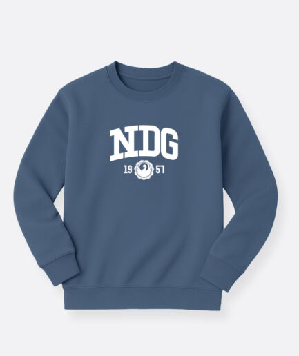NDG - Logo - Sweat Iron Grey Adultes