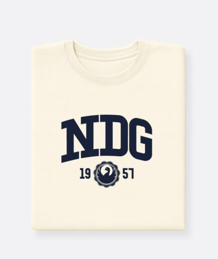 NDG - Logo - Sweat Ivory Adultes