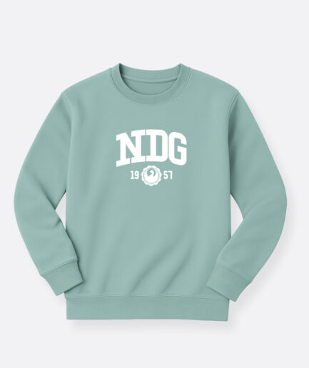 NDG - Logo - Sweat Jade Green Adultes