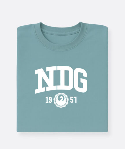 NDG - Logo - Sweat Jade Green Adultes