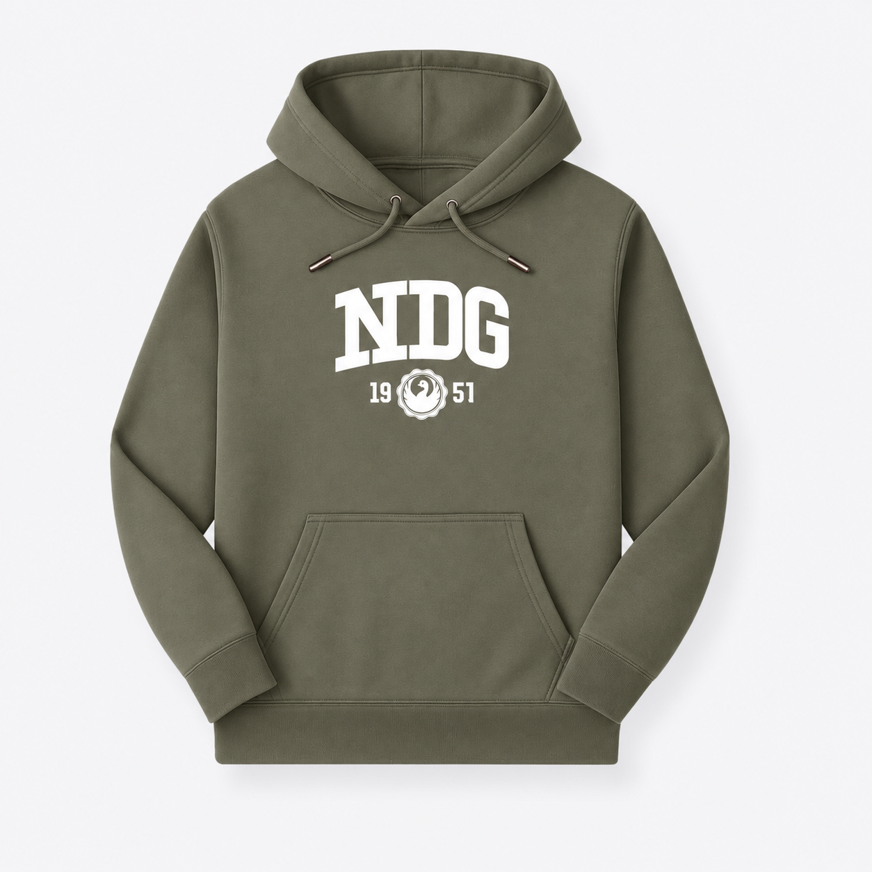 NDG-hoodie Khaki