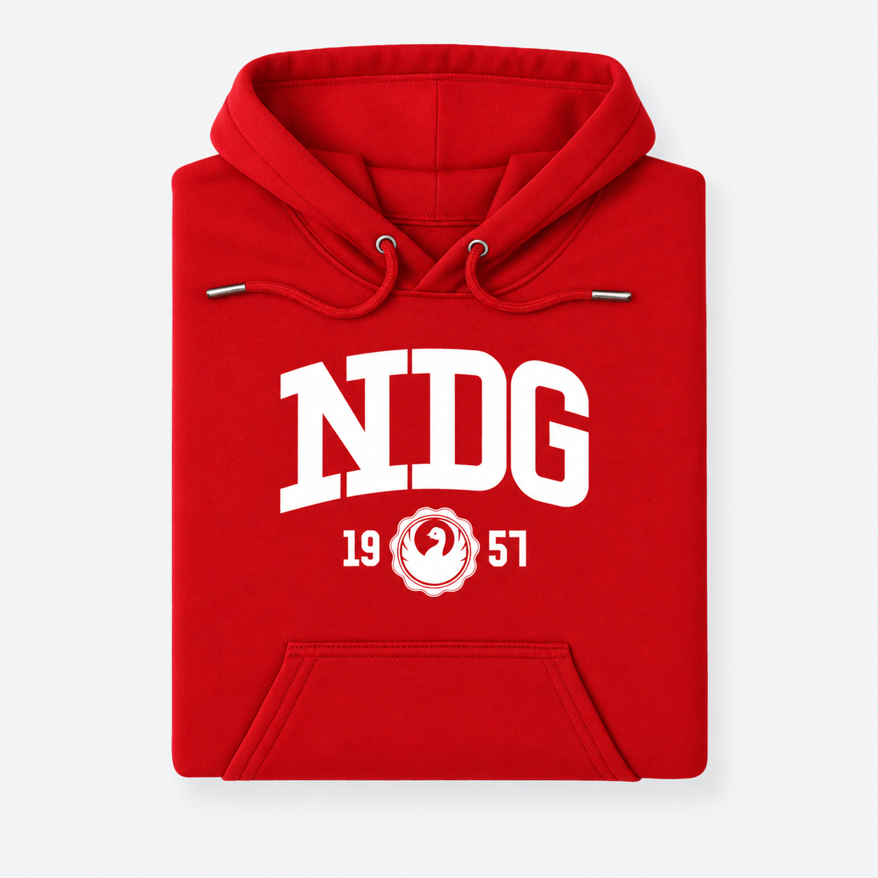 NDG-hoodie Red ZOOM