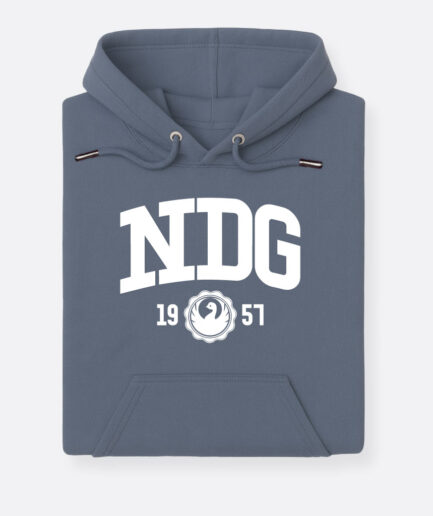NDG - Logo - Hoodie Iron Grey Adultes
