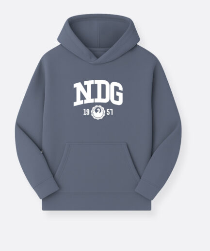 NDG - Logo - Hoodie Iron Grey Kids