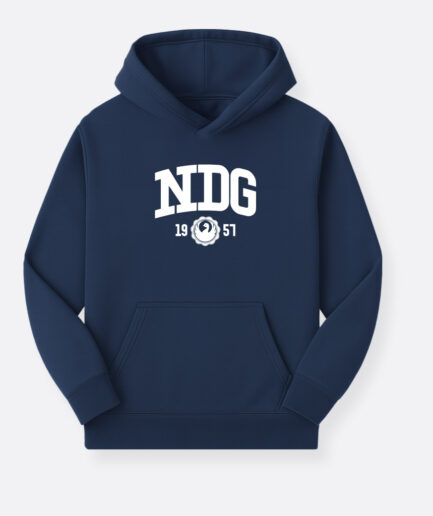 NDG - Logo - Hoodie Navy Kids