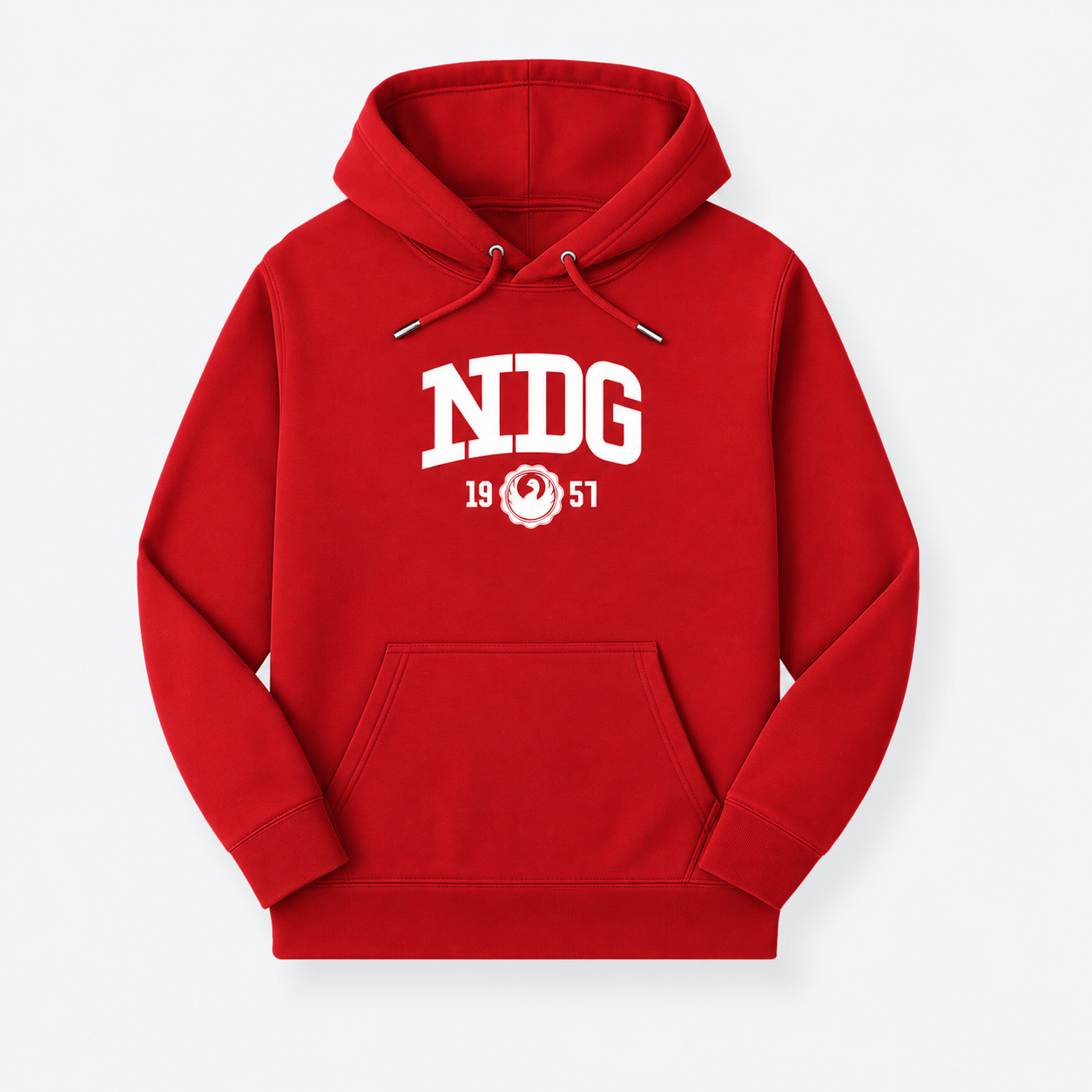 NDG-hoodie red