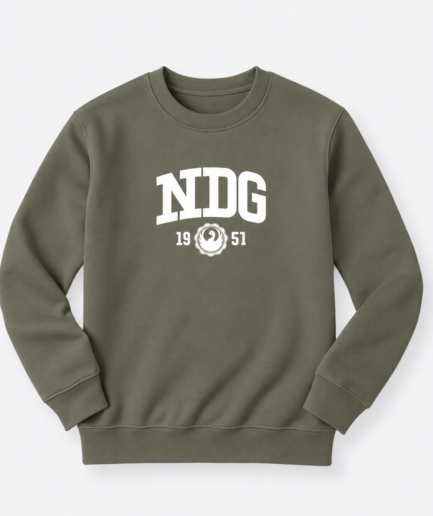 NDG - Logo - Sweat Khaki Kids