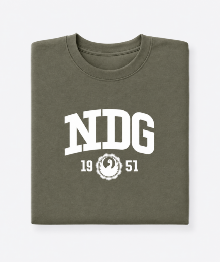 NDG - Logo - Sweat Khaki Kids