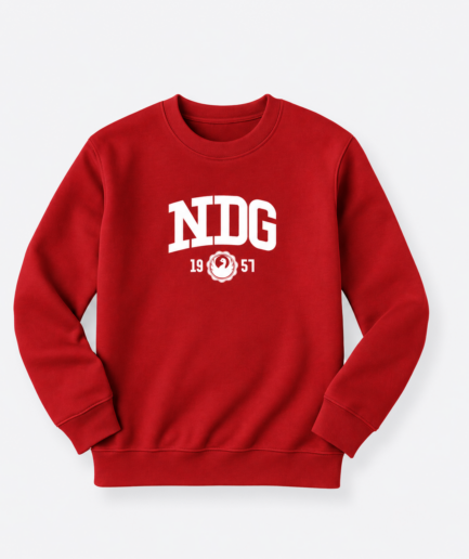 NDG - Logo - Sweat Red Kids