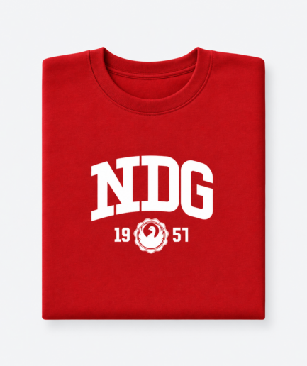 NDG - Logo - Sweat Red Kids