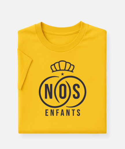 CLUB - T-shirt Jaune Adultes