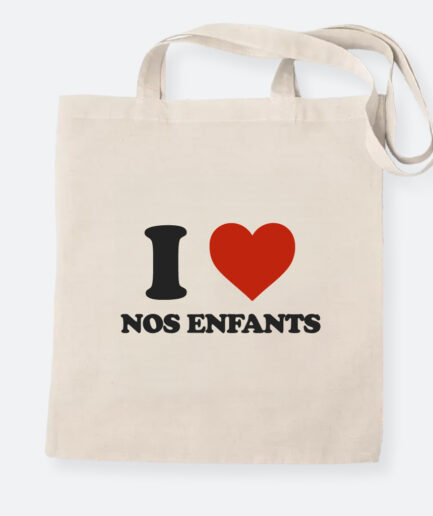 I LOVE - Tote Bag Natural