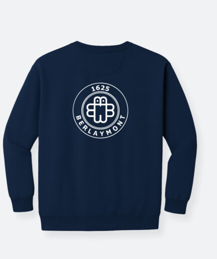 Logo Front + Back - Sweat Navy Kids