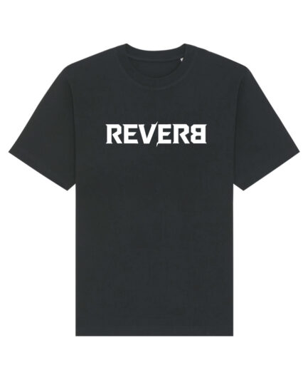 Reverb - T-shirt Épais Oversized Black