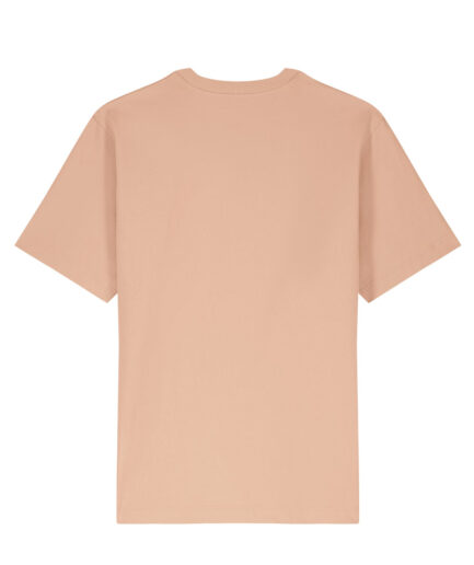 Reverb - T-shirt Épais Oversized Peche