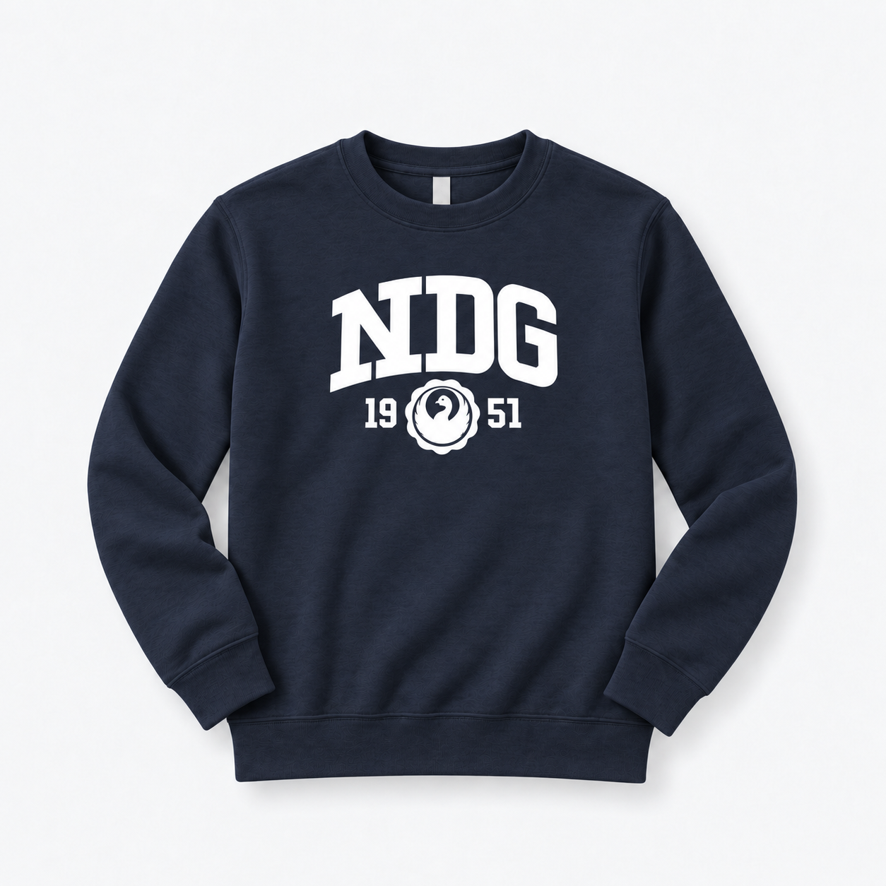 Sweat navy gris